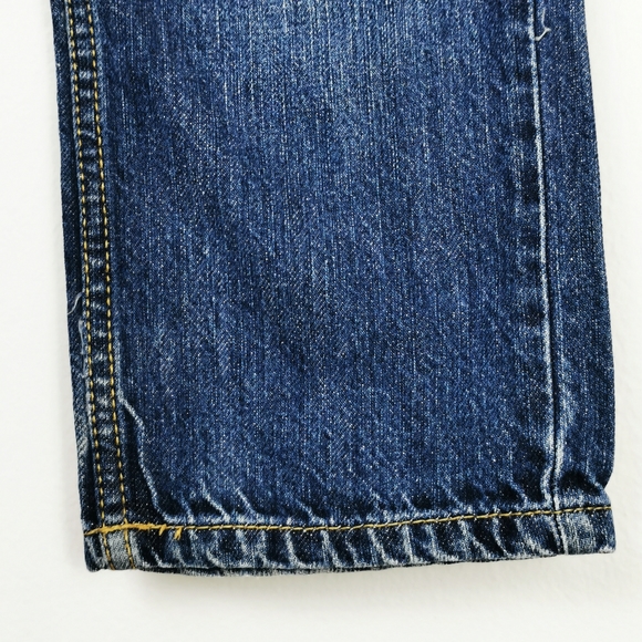 Levis 549 Relaxed Straight Kids 6-7yrs blue wash Red Tab 100% Cotton Jeans - Picture 2 of 12